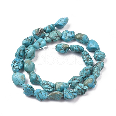 Natural Magnesite Beads Strands G-I263-02-1