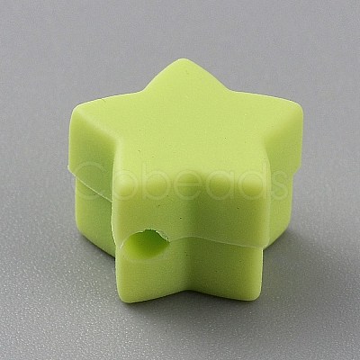 Star Silicone Focal Beads SIL-TAC0008-08H-1