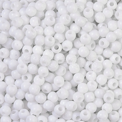 Opaque Acrylic Beads X-SACR-A007-01A-17-1