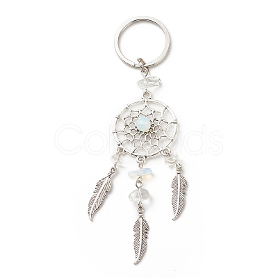 Opalite Keychain KEYC-JKC00346-08-1