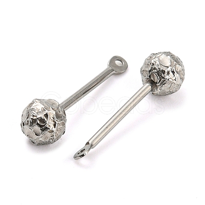 Tarnish Resistant 304 Stainless Steel Threaded Ball Eyepin STAS-M330-01B-P-1