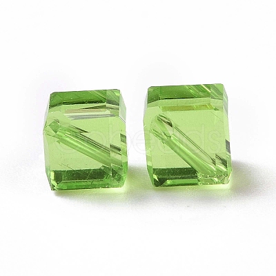 Imitation Austrian Crystal Beads SWAR-F069-6x6mm-15-1