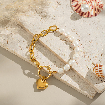 304 Stainless Steel Charm Bracelets QS7539-1