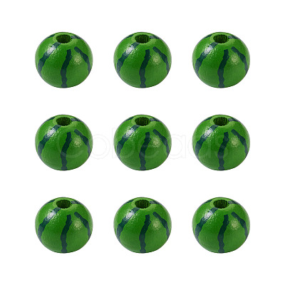 Natural Wooden Beads WOOD-TAC0010-03B-1