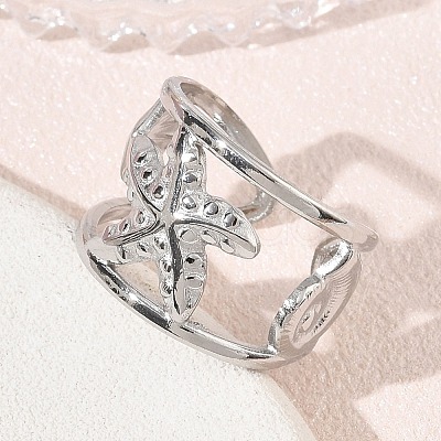 304 Stainless Steel Cuff Open Rings SA-CBAF5A1-05P-1