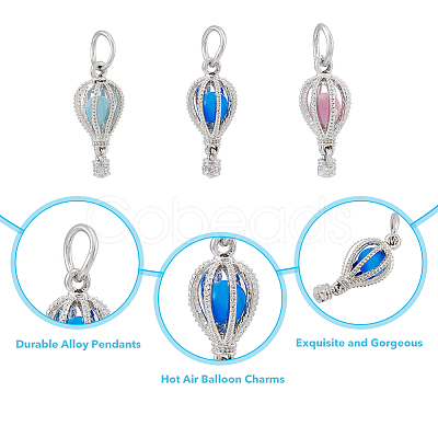 18Pcs 2 colors Alloy Pendants MPDL-DC0001-04-1