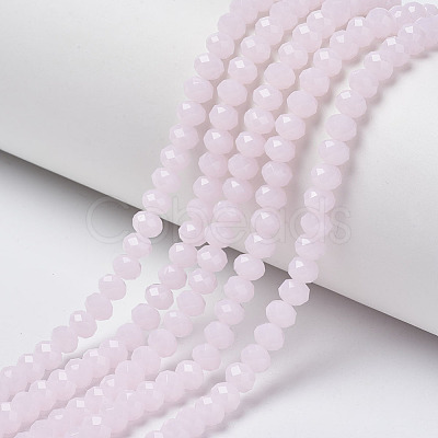 Glass Beads Strands EGLA-A034-J1mm-D02-1