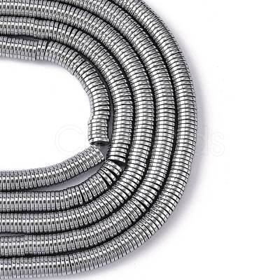 Electroplate Non-magnetic Synthetic Hematite Beads Strands G-J216E-08-1