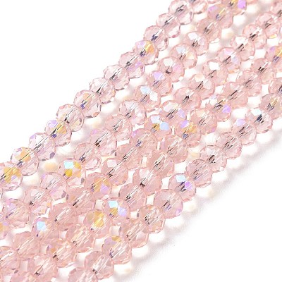Electroplate Glass Beads Strands LS-EGLA-A034-T1mm-L18-1