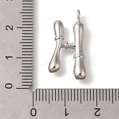Rack Plating Brass Pendants KK-I722-08P-H-1