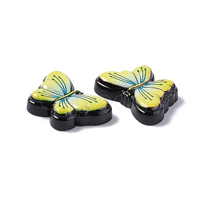 Opaque Resin Cabochons RESI-C027-03F-1