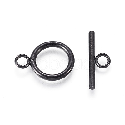 304 Stainless Steel Toggle Clasps STAS-F232-04-B-1