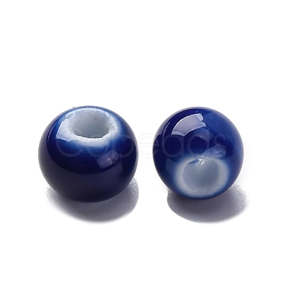 Bright Glazed Porcelain Beads PORC-D300-A21-1