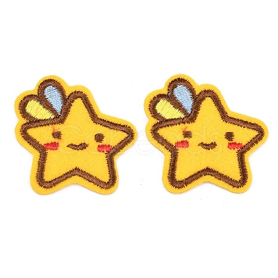 Polyester Computerized Embroidery Cloth Iron on Sew on Patches PATC-L001-15-1