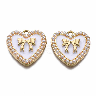 Alloy Enamel Pendants ENAM-T011-111B-NR-1