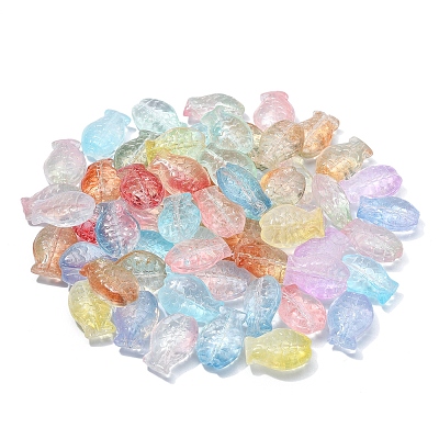 100Pcs Transparent Glass Beads GLAA-CJ0001-81-1