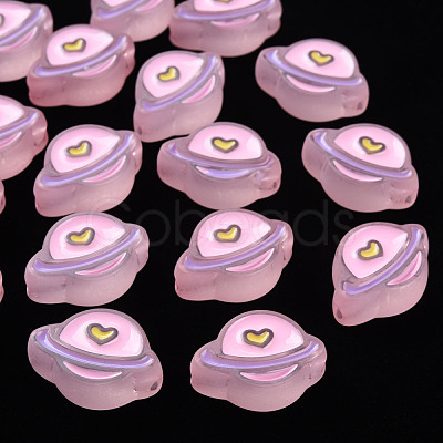 Transparent Acrylic Beads MACR-S374-02B-06-1