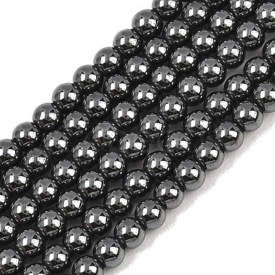 Synthetic Non-magnetic Hematite Beads Strands GG-CBAB93D-B01-3mm-1