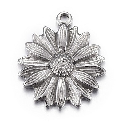 Tarnish Resistant 304 Stainless Steel Pendants STAS-P218-04-1
