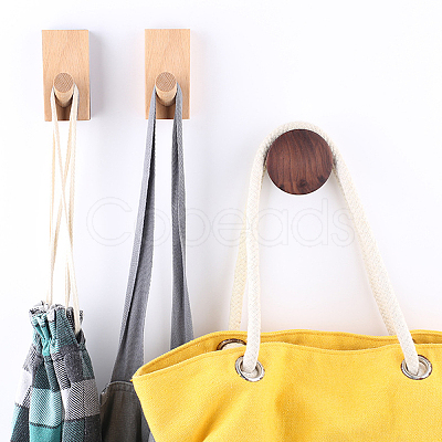 Wood Clothes Hanger Hook AJEW-WH0182-93B-1