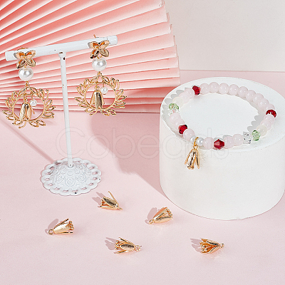 8Pcs Brass Charms KK-BBC0012-11-1