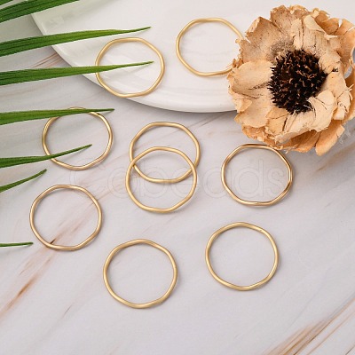 Smooth Surface Alloy Linking Ring PALLOY-S117-164-1