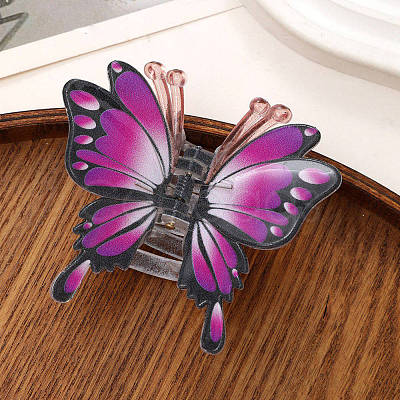 Resin Claw Hair Clips PW-WGBD7B4-04-1