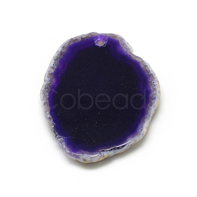 Natural Brazilian Agate Pendants G-S262-02C-1