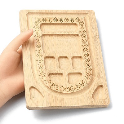 Rectangle Wood Bracelet Design Boards TOOL-YWC0003-05-1