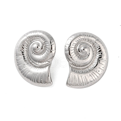 304 Stainless Steel Earrings EJEW-O004-11P-1
