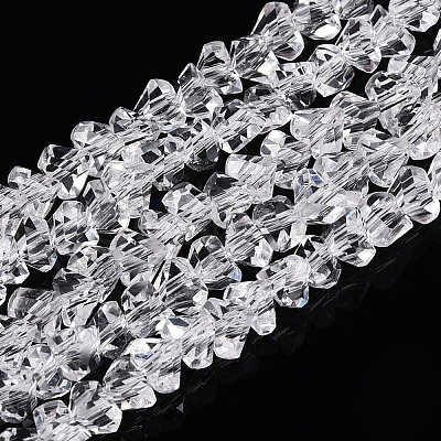 Transparent Glass Beads Strands LS-GLAA-N018-4mm-09-1