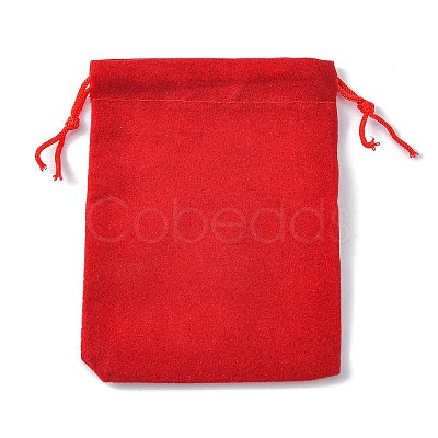 Velvet Cloth Drawstring Bags TP-C001-70X90mm-2-1