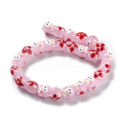 Handmade Lampwork Beads LAMP-F020-34-1