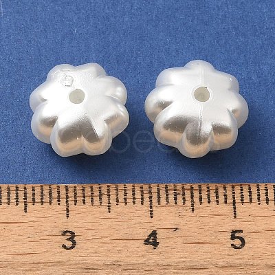 ABS Plastic Imitation Pearl Beads X-KY-I009-15-1