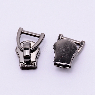 Zinc Alloy Replacement Zipper Sliders FIND-WH0062-20-02-1