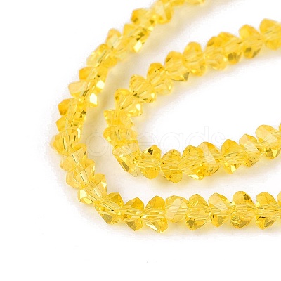 Transparent Glass Beads Strands GLAA-N018-3mm-04-1