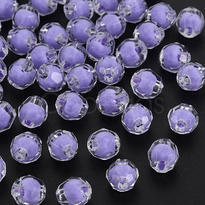 Transparent Acrylic Beads TACR-S152-17A-SS2114-1