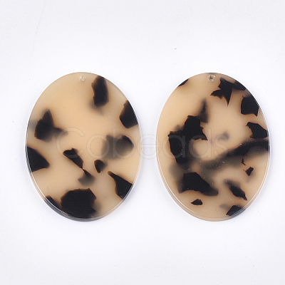 Cellulose Acetate(Resin) Pendants X-KY-T011-18C-01-1