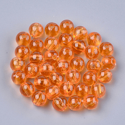 Transparent Plastic Beads KY-T005-6mm-633-1