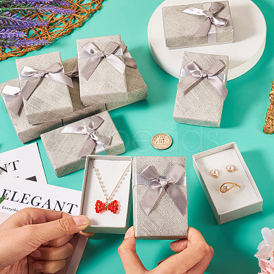 Rectangle Paper Jewelry Set Gift Box CON-TAC0013-01D-1