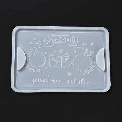 DIY Tray Plate with Handle Silicone Molds LS-DIY-I099-61-1