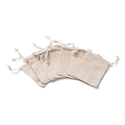 Cotton Packing Pouches Drawstring Bags LS-X-ABAG-R011-8x10-1