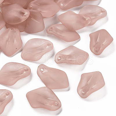 Transparent Frosted Acrylic Pendants MACR-S371-03A-763-1