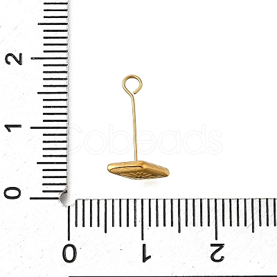 304 Stainless Steel Pendants STAS-R159-62G-1
