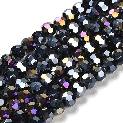Opaque Glass Beads Stands EGLA-A035-P6mm-B18-1