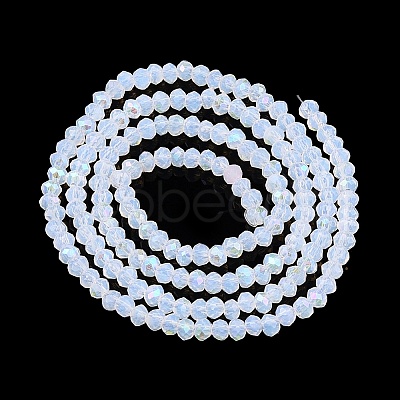 Electroplate Glass Beads Strands EGLA-A044-J1mm-L06-1