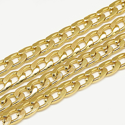 Unwelded Aluminum Curb Chains CHA-S001-070B-1
