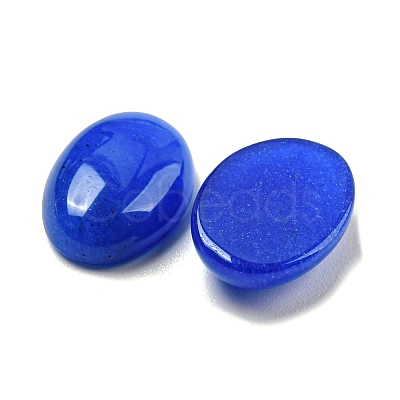 Dyed Natural White Jade Cabochons G-B070-03-1