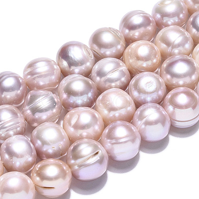 Natural Cultured Freshwater Pearl Beads Strands PEAR-N013-10B-1