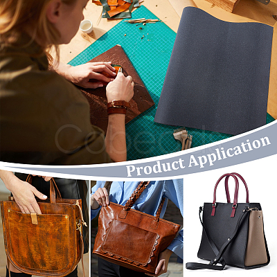 Leather Debris & Paper Fiber & Glue Stiffener Sheets for Bag Lining AJEW-WH0609-821D-1
